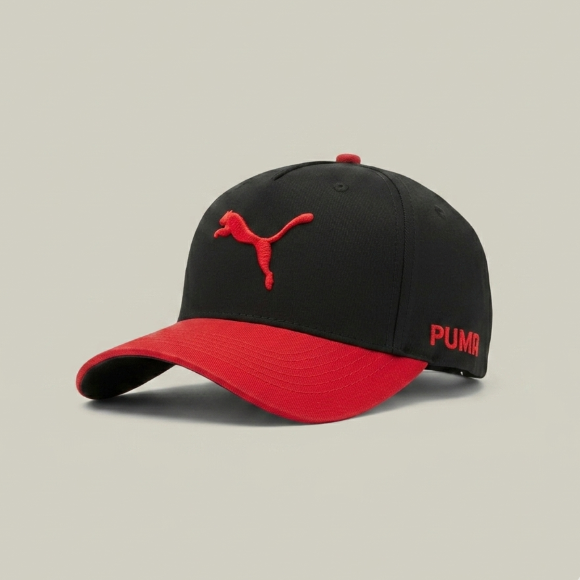 Puma Red & Black Cap