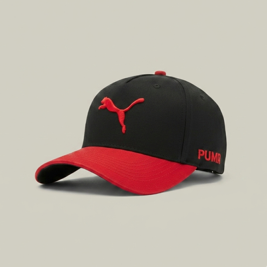 Puma Red & Black Cap