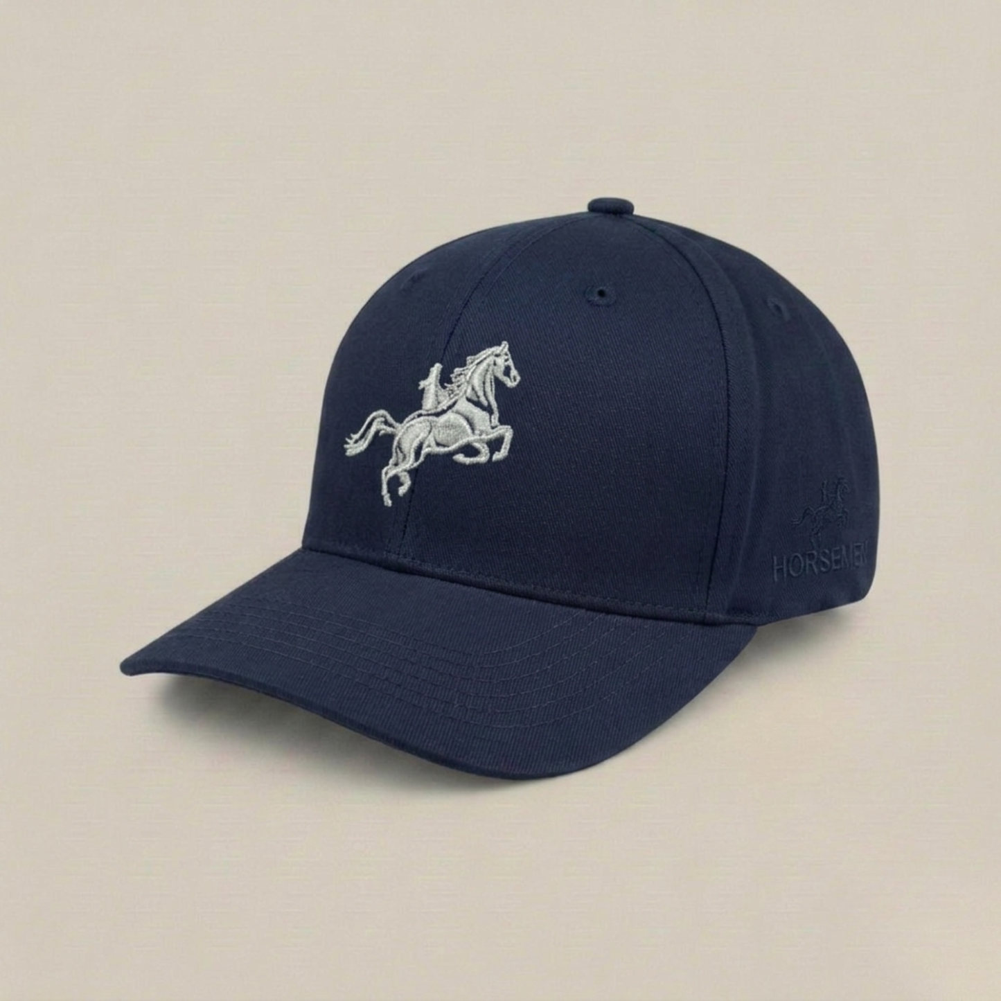 Horsemen Navy Embroidered Baseball Cap