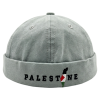 Premium Suede Docker Cap – PALESTINE Embroidered