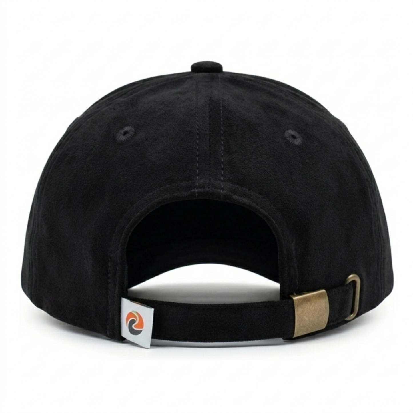 Grey Suede "Mamba" Snake Patch Baseball Cap