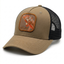 Tan & Black "Outlaw" Iguana Trucker Hat
