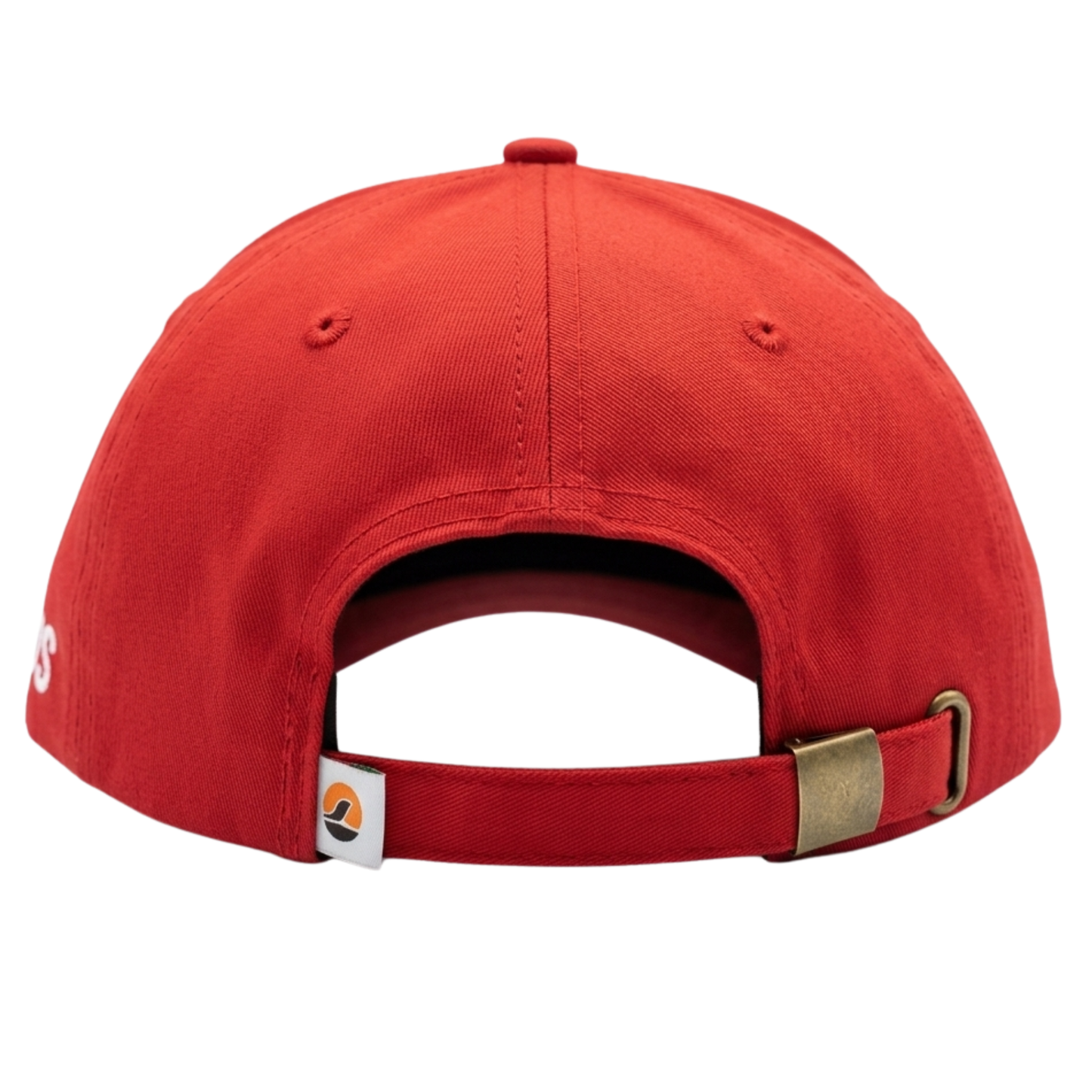 Red & Black "Panther" Patch Baseball Cap