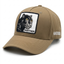 Khaki "Panther" Patch Baseball Cap