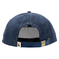 Navy Suede "Panther" Patch Baseball Cap
