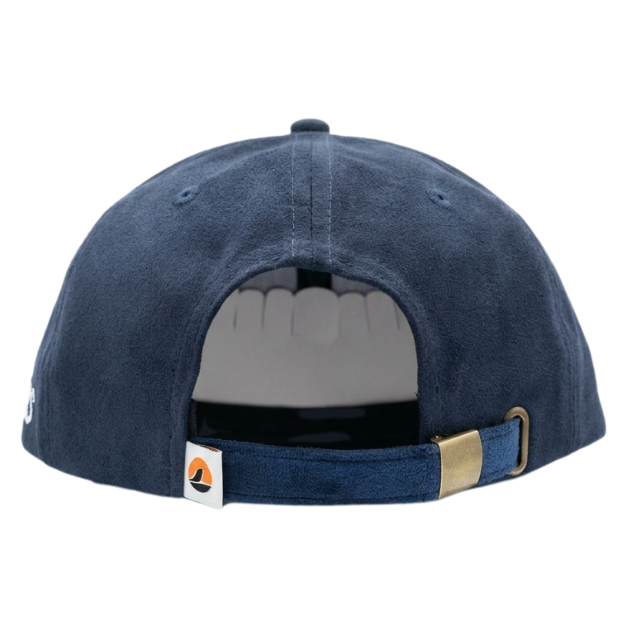 Navy Suede "Panther" Patch Baseball Cap