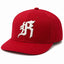Red & Charcoal HATGOODS Embroidered Baseball Cap