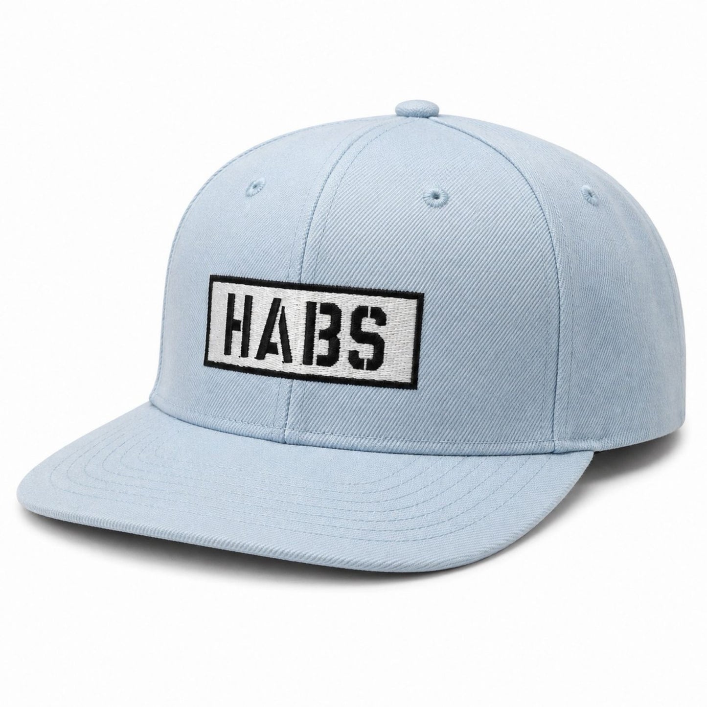 Light Blue HABS Embroidered Baseball Cap