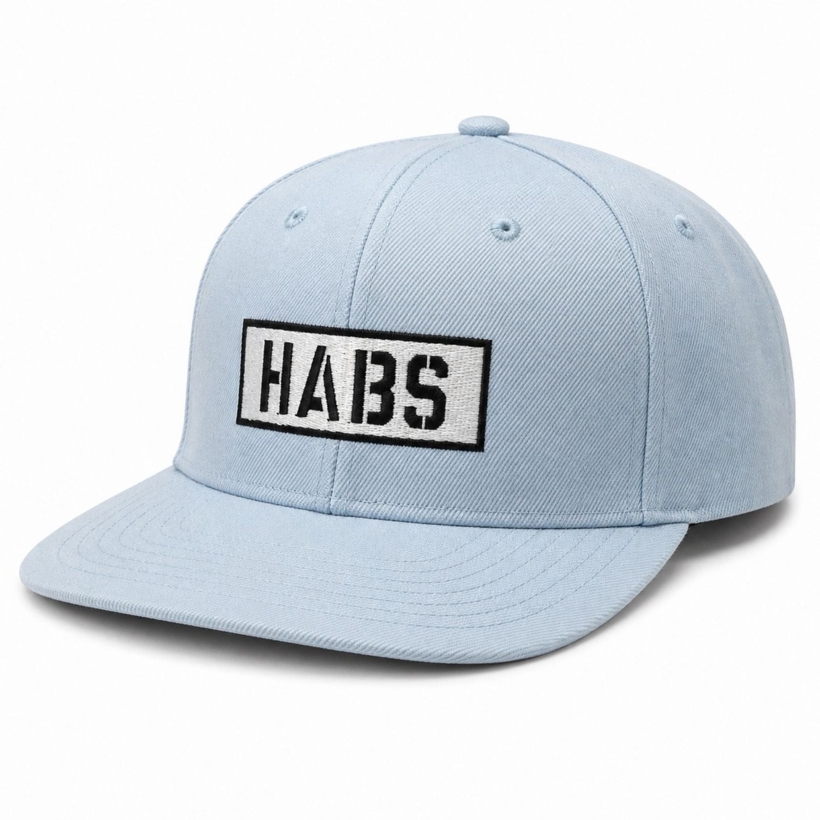 Light Blue HABS Embroidered Baseball Cap