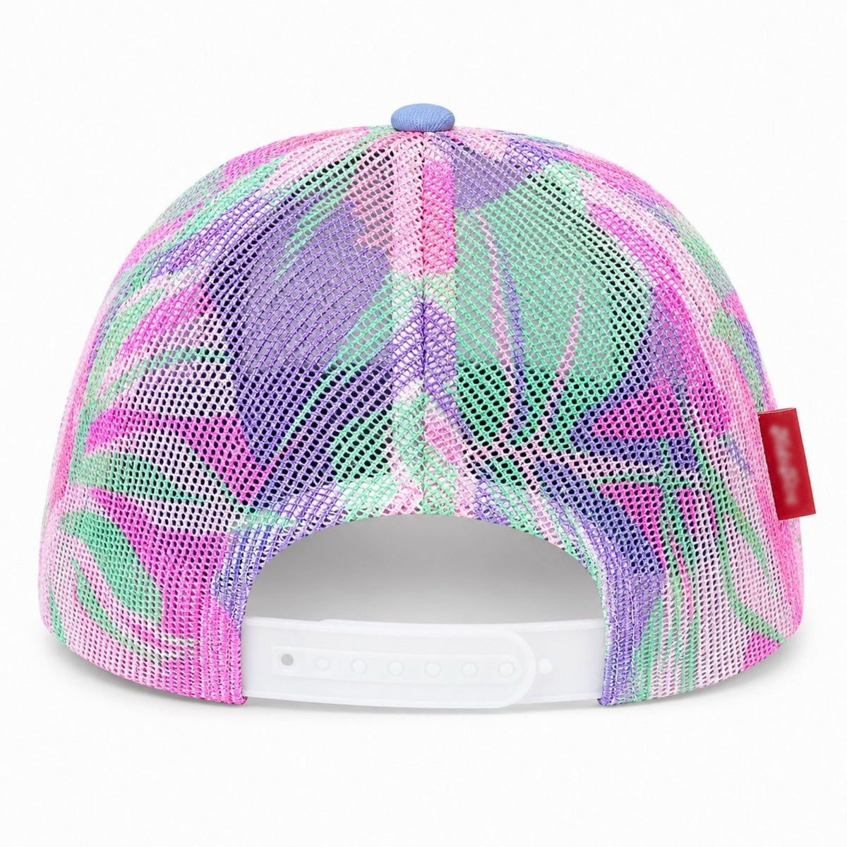 Kids Yellow Leopard Print Trucker