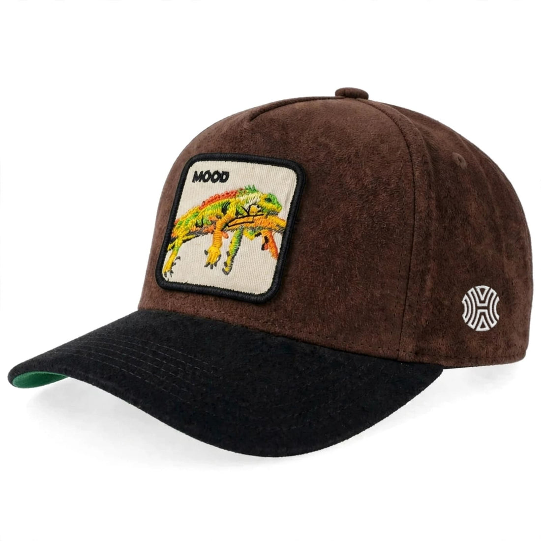 Brown Hatgoods Mood Iguana Patch