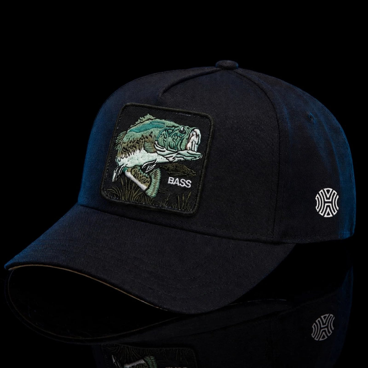 Black Hatgoods Bass Patch