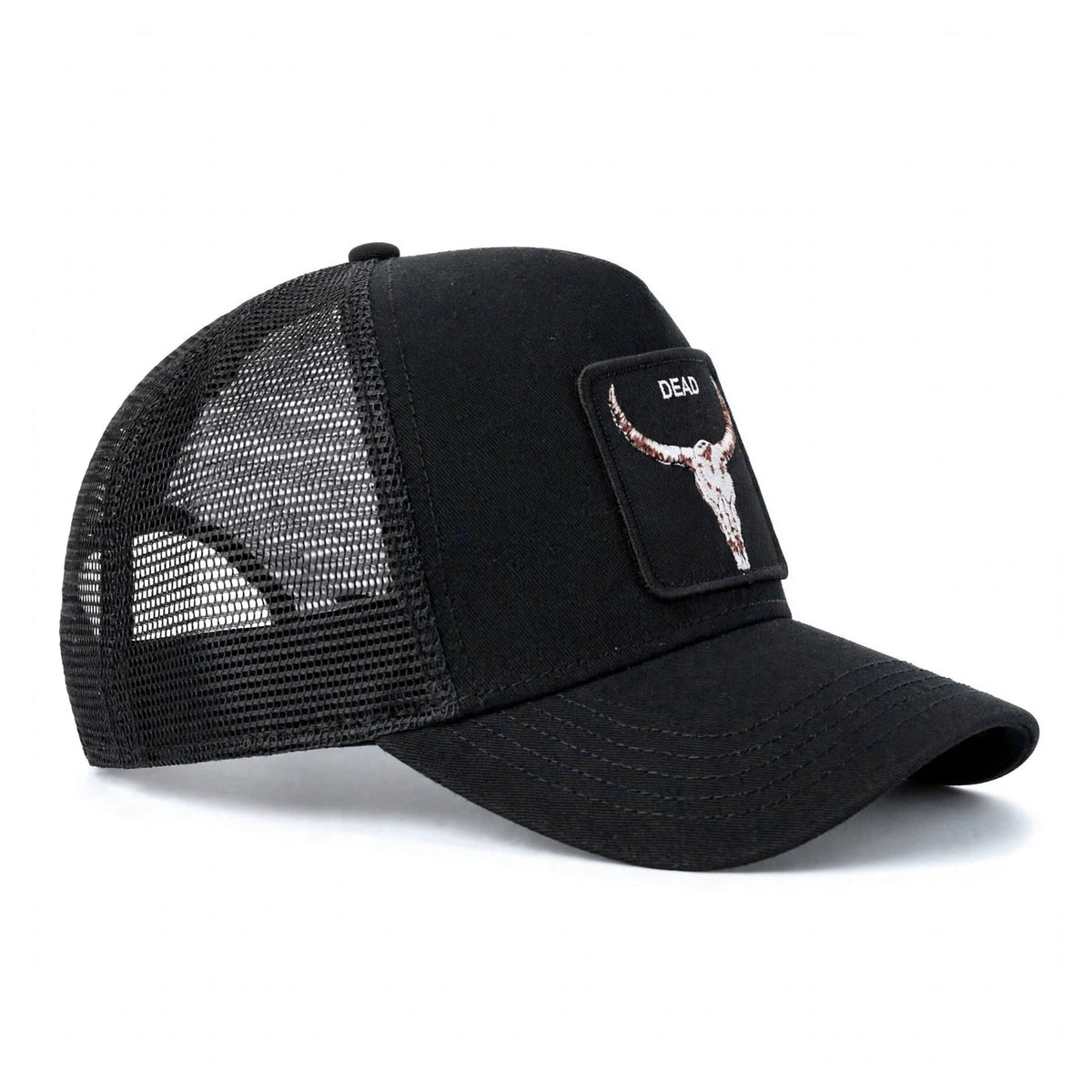 Black Hatgoods Bull Trucker