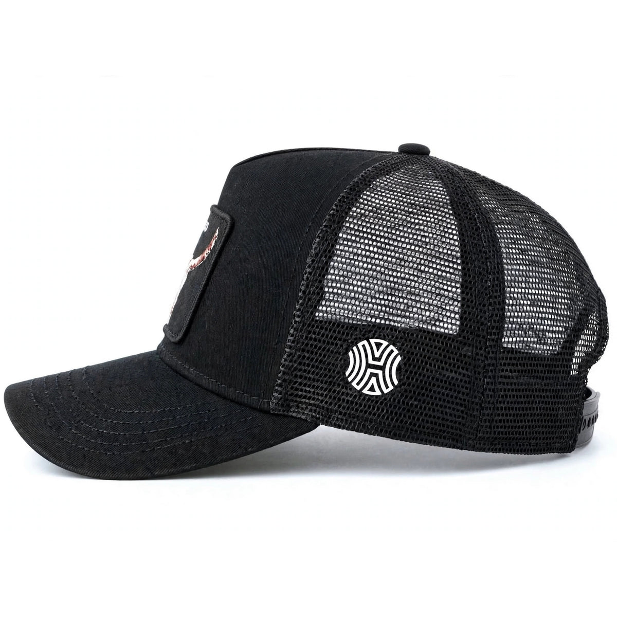 Black Hatgoods Bull Trucker