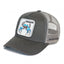 Grey Hatgoods Crackin Patch Trucker