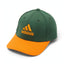 Dark Green Adidas Orange Visor