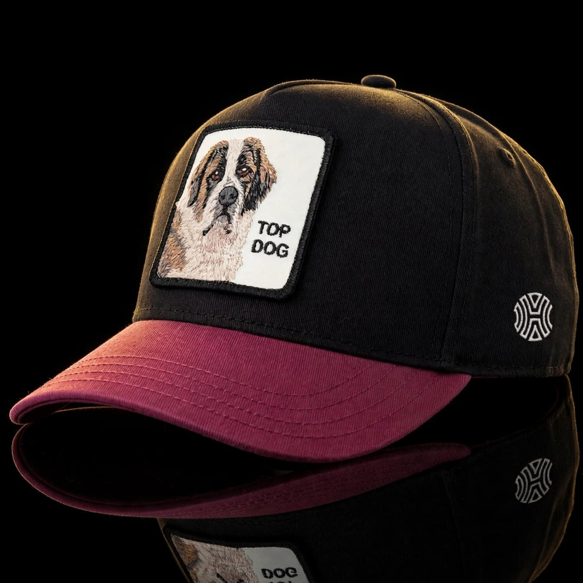 Black Hatgoods Top Dog Patch