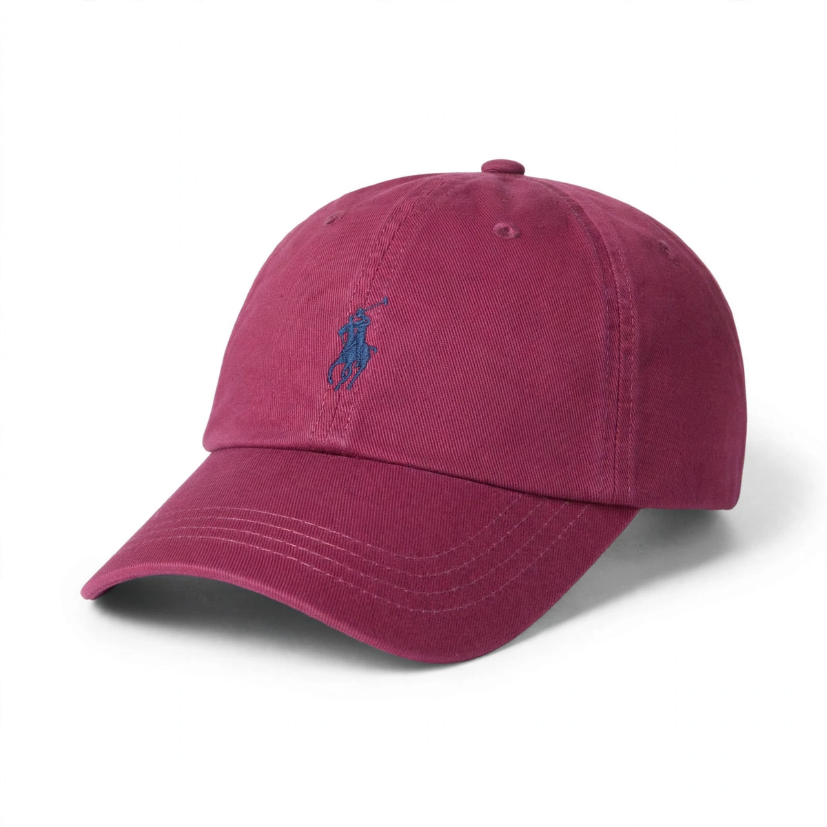 Polo Ralph Lauren Magenta Berry Navy Pony Cap