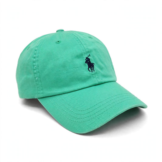 Polo Ralph Lauren Mint Green Navy Pony Cap