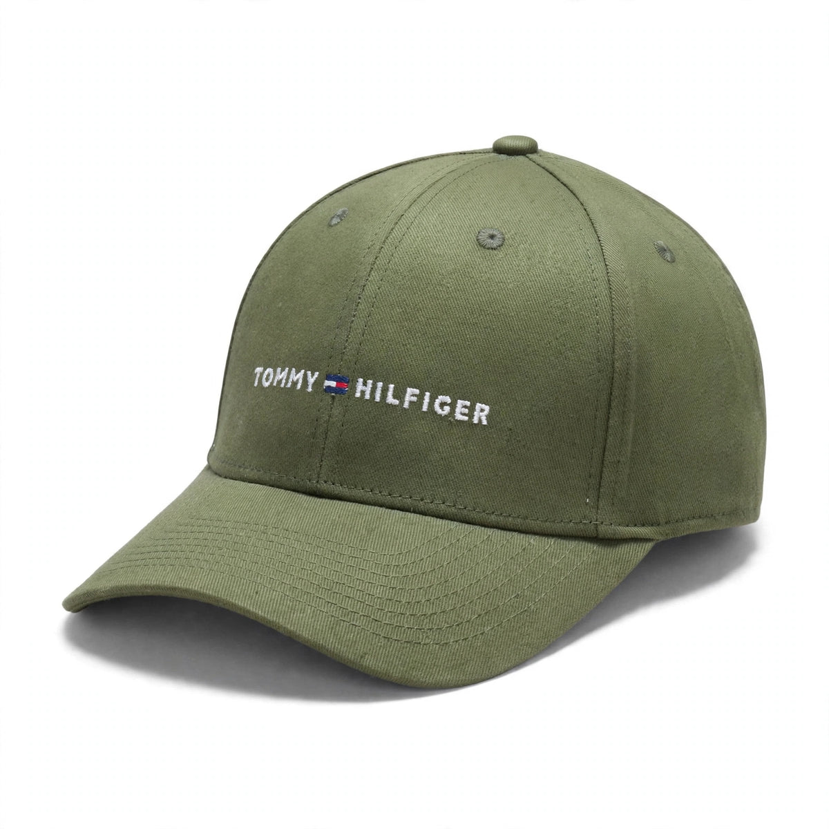 Tommy Hilfiger Olive Green Baseball Cap