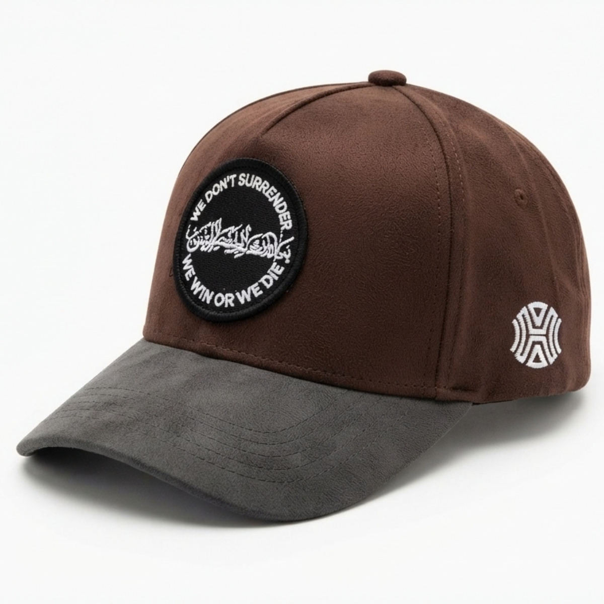 Hatgoods WE WIN OR WE DIE Suede - Coffee
