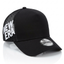 New Era 9FORTY Black Adjustable Trucker Hat