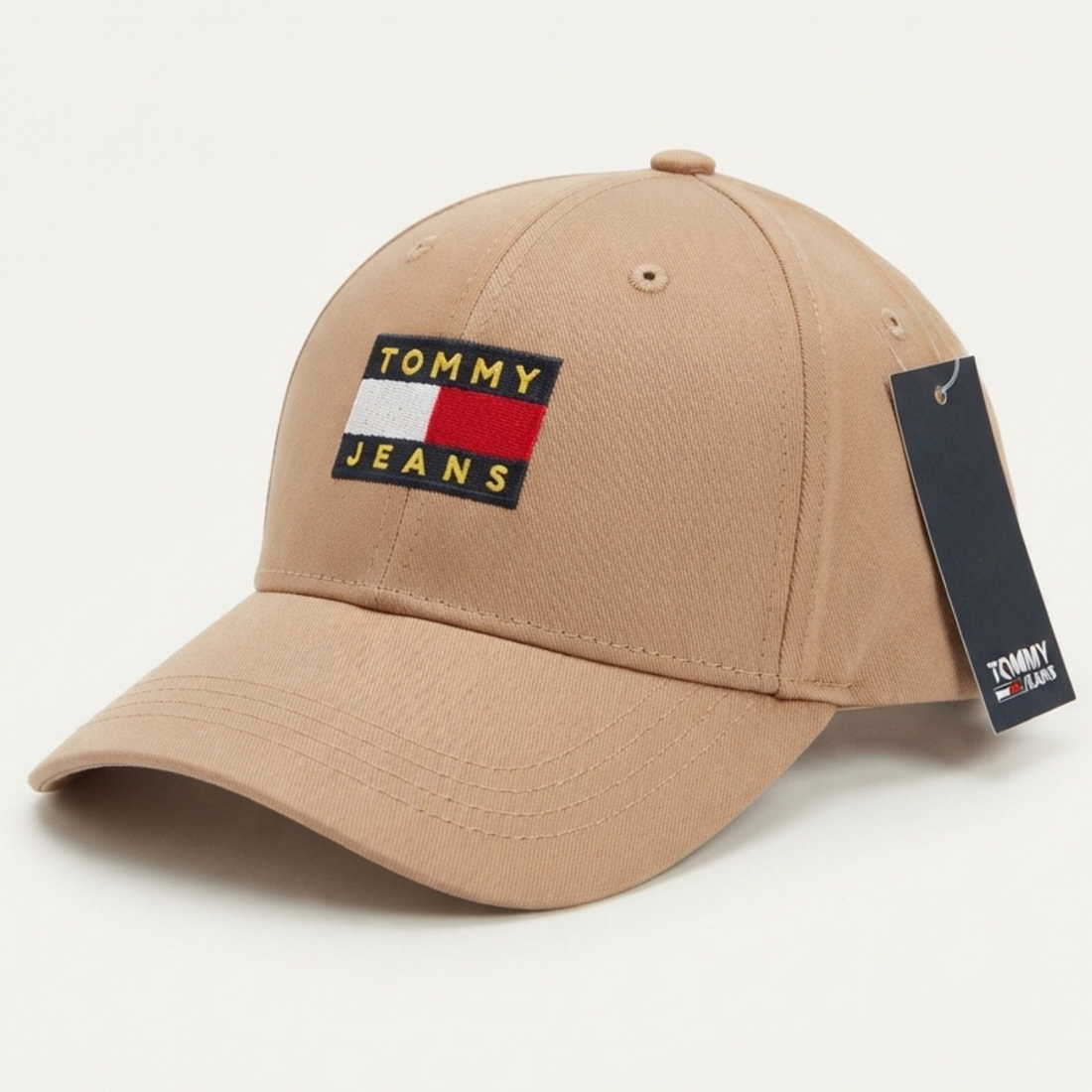Tommy Jeans Beige Baseball Cap