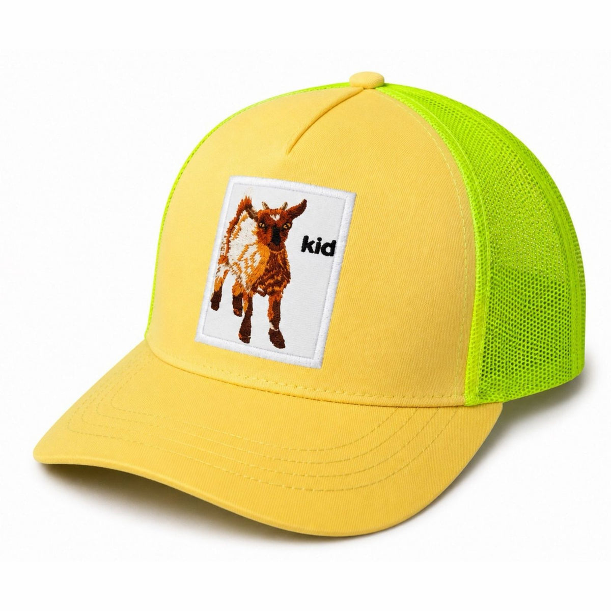 Kids Yellow Goat Trucker