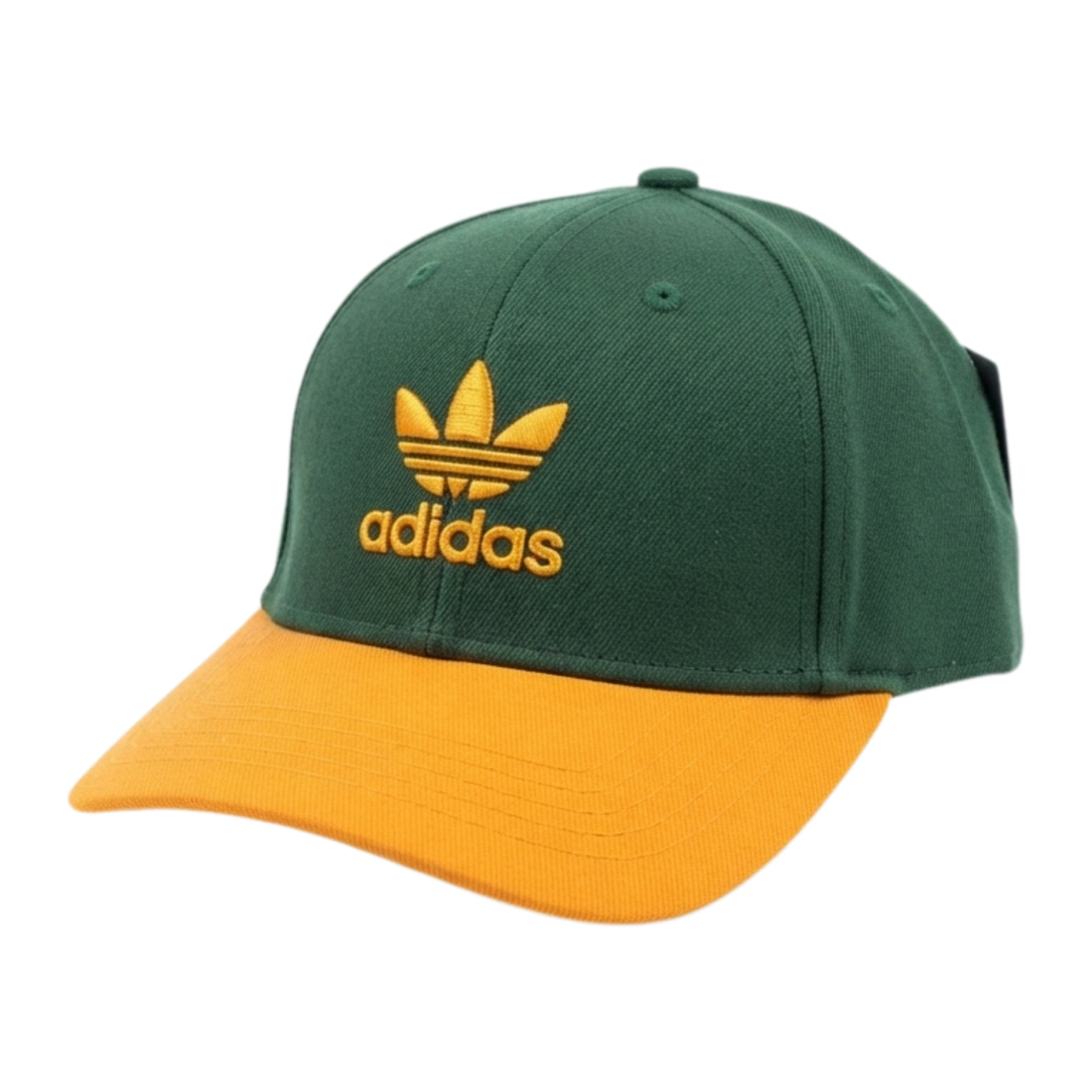Green Orange Adidas Trefoil