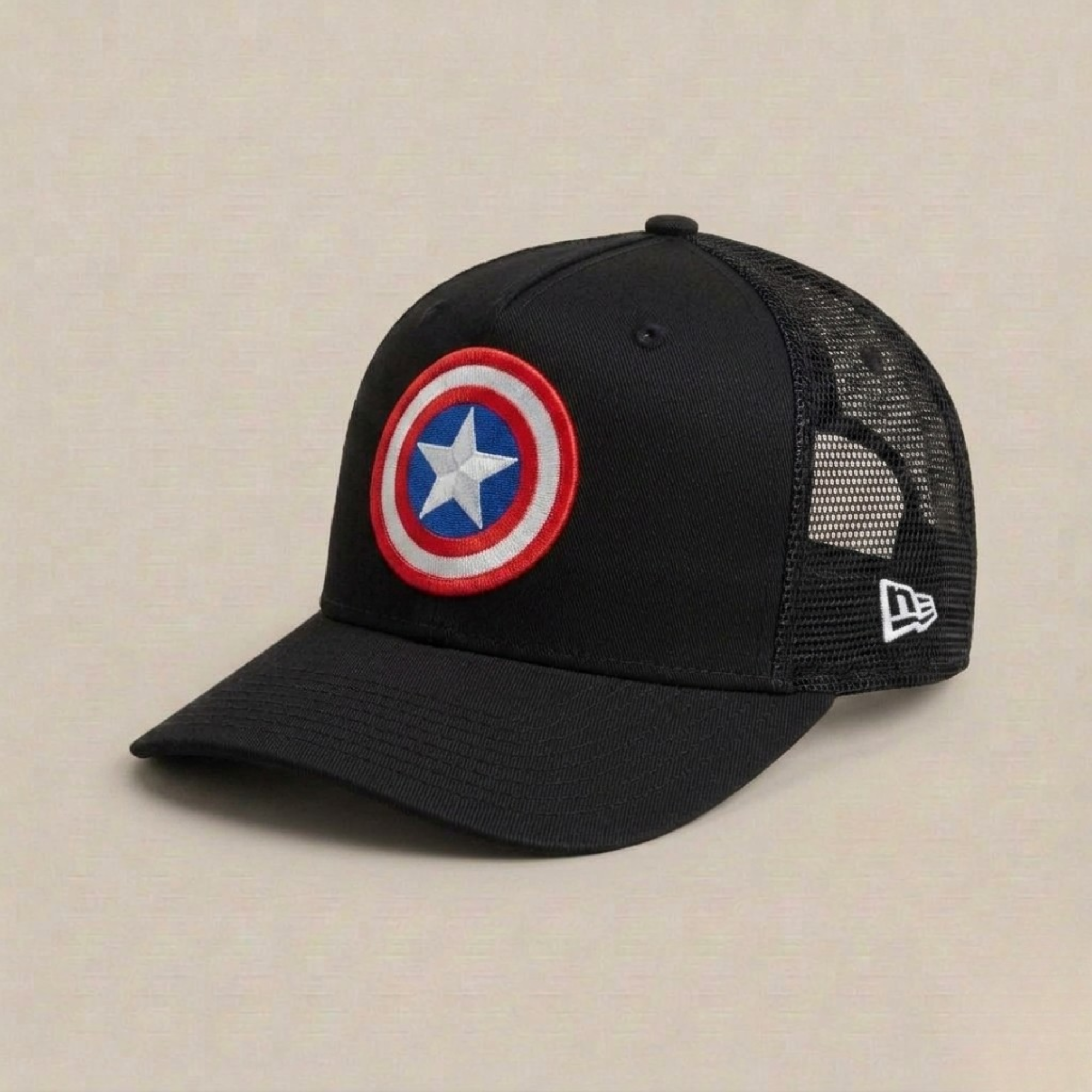 New Era Captain America Trucker Hat