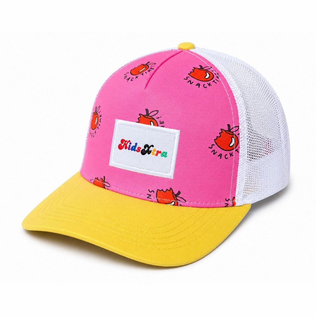 Kids Pink Apple Trucker