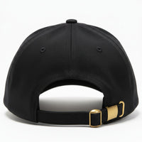 "Alhamdulillah" Embroidered Two-Tone Baseball Cap – Black & Red