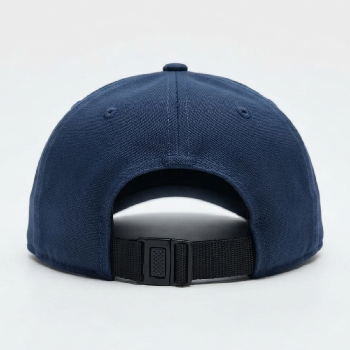 Stone Island Navy Blue Baseball Cap with Adjustable Buckle