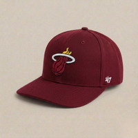 Miami Heat Maroon '47 MVP Cap