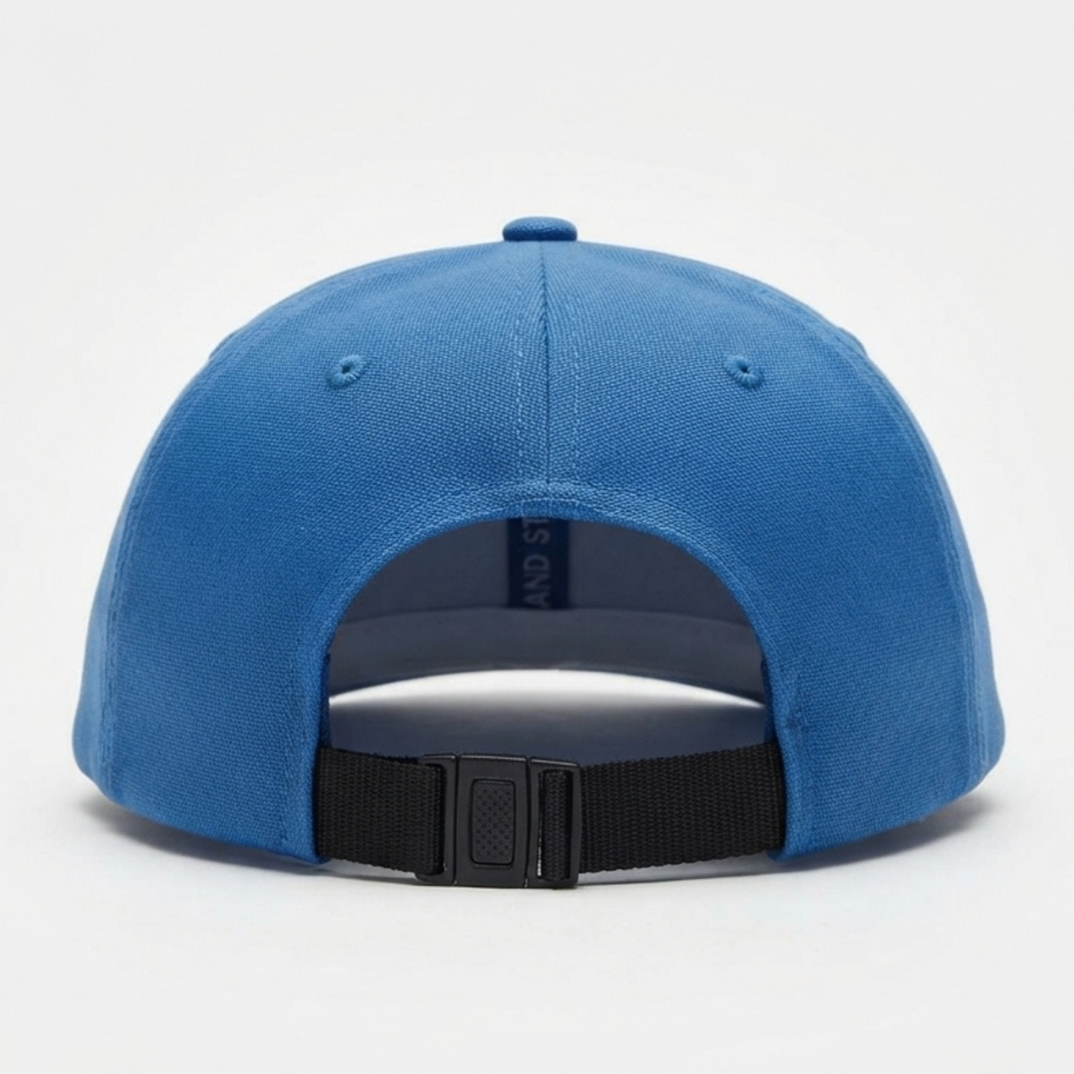 Stone Island Blue Baseball Cap with Adjustable Buckle