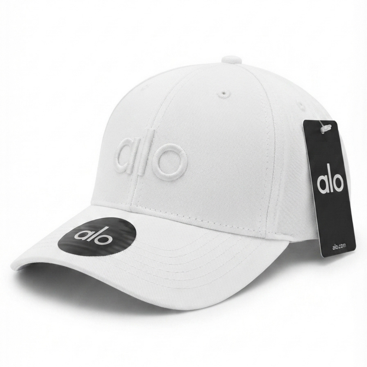 Alo White Stretch Fit