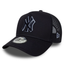 New Era New York Yankees Black & White Trucker Cap