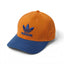 Orange Adidas Trefoil
