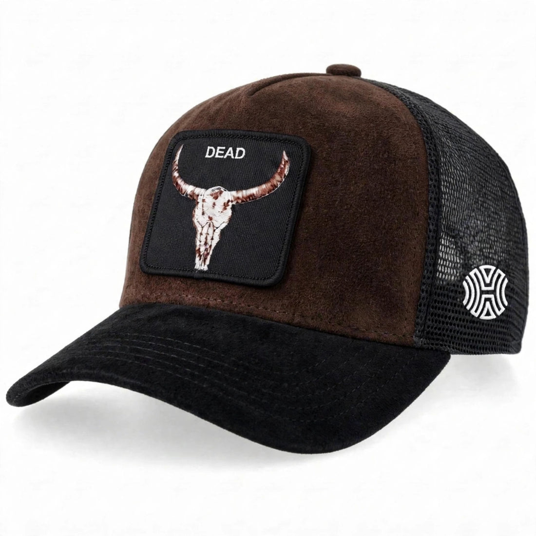 Coffee hatgoods Dead Bull Patch Trucker