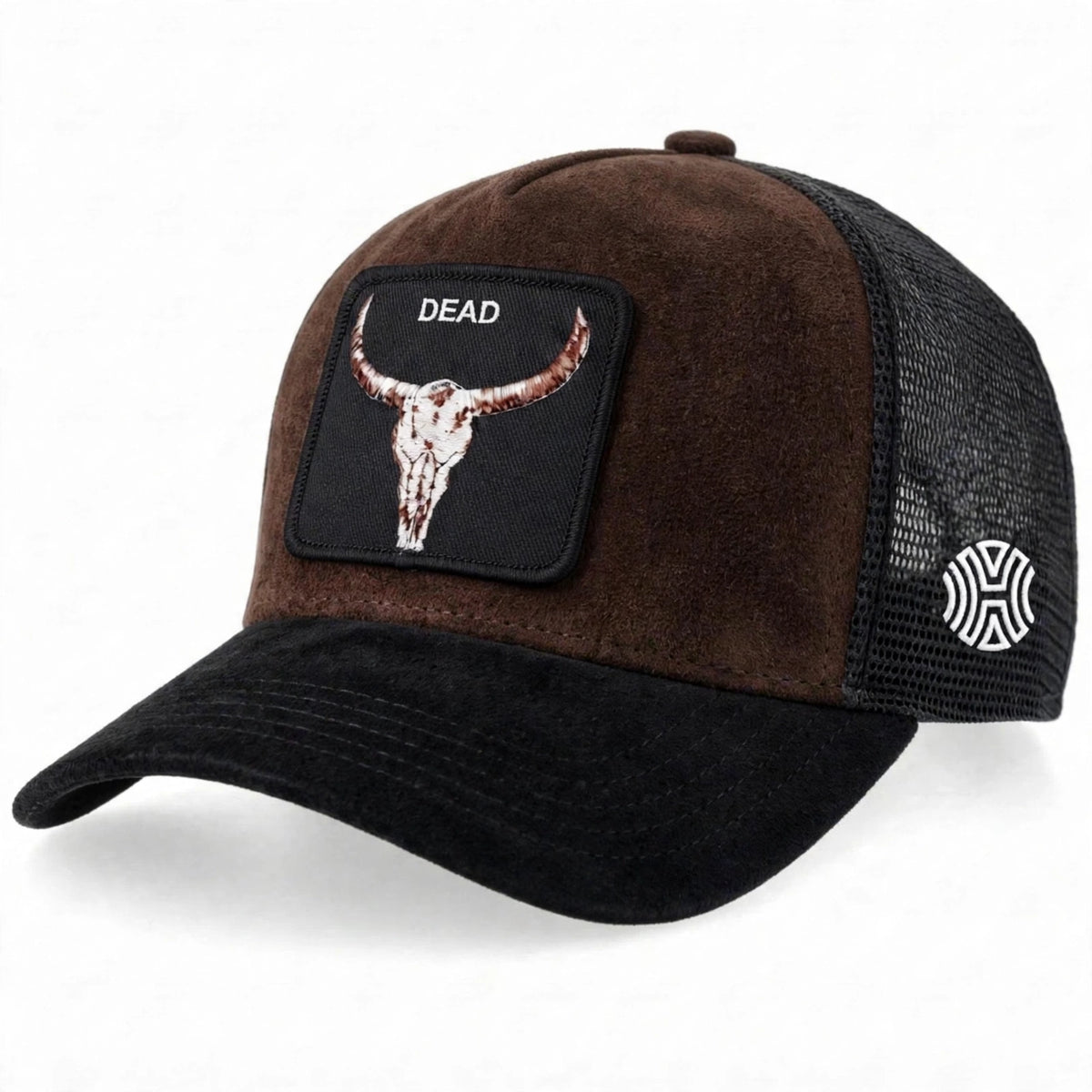 Coffee hatgoods Dead Bull Patch Trucker